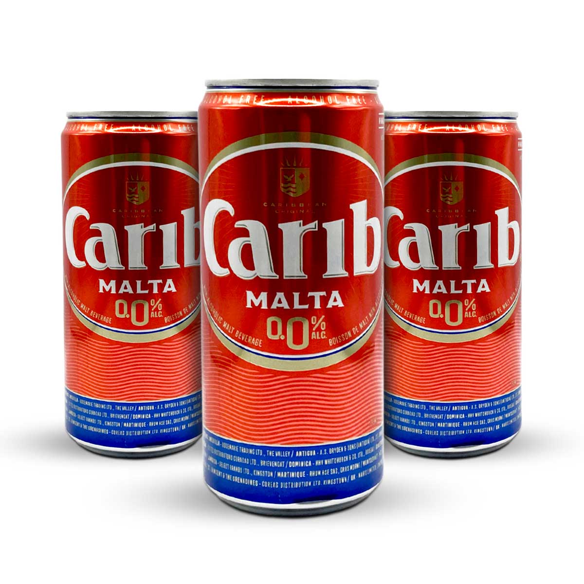 Carib Malta Can, 12oz (3 Pack)